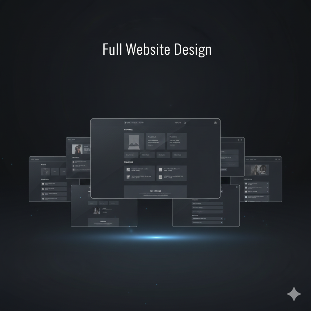Full Website Design (Up to 5 Pages)